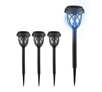 Relaxdays Lampe solaire pour extérieur en set