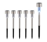 Relaxdays Lampe solaire pour extérieur en set