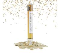 Relaxdays Lance à confettis "pluie dorée" 40 cm