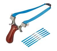 Relaxdays Lance-pierre avec poignée en bois