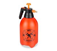 Relaxdays Lance de Pompier pour Enfants, réservoir de 3 l, Pistolet à Eau pour l'été, Jouet Amusant, Orange