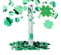 Relaxdays Lanceur confettis trèfle quatre feuilles