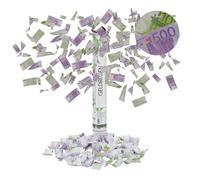 Relaxdays Lanceur de confettis billet de banque