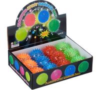 relaxdays LED Balle hérisson, set de 12 pièces