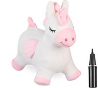 relaxdays Licorne gonflable avec housse