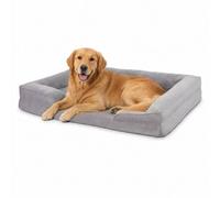 Relaxdays Lit chien orthopédique, mousse mémoire