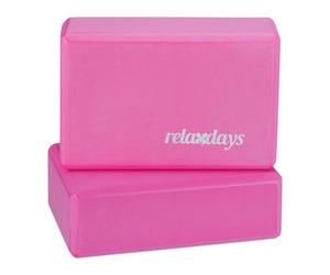 Relaxdays Lot de 10 blocs de yoga