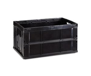 Relaxdays Lot de 10 boîtes de transport pliables
