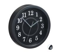 Relaxdays Lot de 10 horloges murales rondes 20 cm