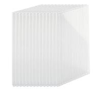 Relaxdays Lot de 10 Panneaux à Double paroi en Polycarbonate Transparent | 4 mm, pour serre 121 x 60,5 cm