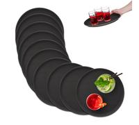 Relaxdays Lot de 10 plateaux 35 cm