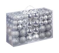Relaxdays Lot de 100 boules de Noël