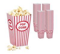 Relaxdays Lot de 100 sachets à popcorns