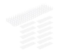 Relaxdays Lot de 12 grilles stop chats et fouines