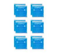 Relaxdays Lot de 12 poches de gel rectangulaires