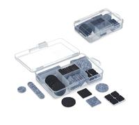 Relaxdays Lot de 136 patins pour meuble