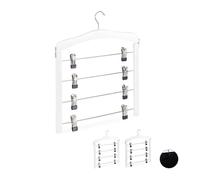 Relaxdays Lot de 15 cintres multiples