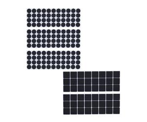 Relaxdays Lot de 180 patins antidérapants