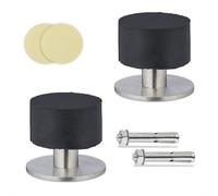 Relaxdays Lot de 2 butoirs de porte