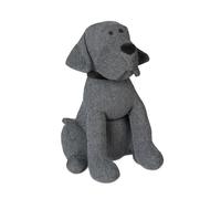 Relaxdays Lot de 2 butoirs de porte chien tissu