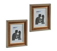 Relaxdays Lot de 2 cadres photo 13x18 cm