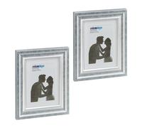 Relaxdays Lot de 2 cadres photo 15 x 20 cm