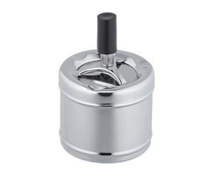 Relaxdays Lot de 2 cendriers avec couvercle