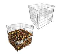 Relaxdays Lot de 2 composteurs métal