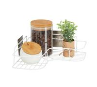 Relaxdays Lot de 2 étagères d'angle pour cuisine