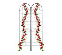 Relaxdays Lot de 2 Grilles tuteur 220 cm