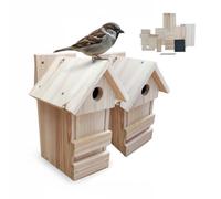 Relaxdays Lot de 2 nichoirs à monter