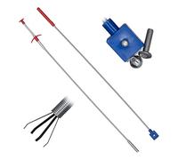 relaxdays Set d'outils de préhension, levier magnétique et grappin