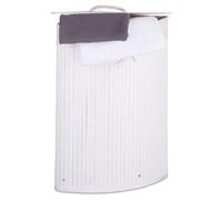 Relaxdays Lot de 2 paniers à linge bambou