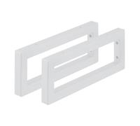 Relaxdays Lot de 2 supports pour étagères murales