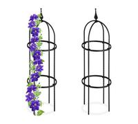 Relaxdays Lot de 2 Trellis 85 cm