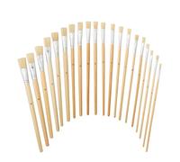 Relaxdays Lot de 20 pinceaux de peinture