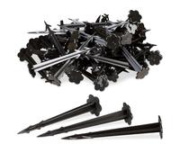 Relaxdays Lot de 200 Piquets de fixation au sol