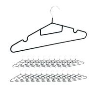 Relaxdays Lot de 24 cintres en PVC