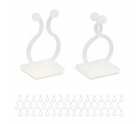 Relaxdays Lot de 240 attache-plantes autoadhésifs