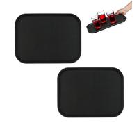 Relaxdays Lot de 2x plateaux de service