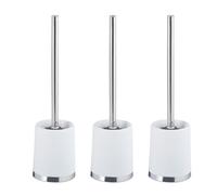 Relaxdays Lot de 3 brosses WC avec supports
