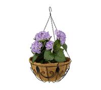 Lot de 3 corbeilles à plantes suspendues jardinières décoratives 10 L 9 kg