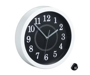 Relaxdays Lot de 3 horloges murales rondes 20 cm