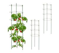 relaxdays Set de 3 tours de tomates 91 cm