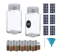 Relaxdays Lot de 36 pots à épices