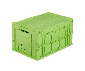 Relaxdays Lot de 4 boîtes de Transport Pliable