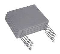 Relaxdays Lot de 4 coussins de chaise