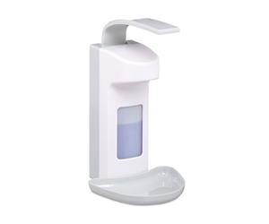 Relaxdays Lot de 4 distributeurs de savon muraux