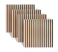 Relaxdays Lot de 4 panneaux acoustiques 60x60 cm