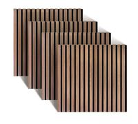 Relaxdays Lot de 4 panneaux acoustiques 60x60 cm